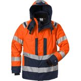 Fristads - High Vis Airtech® Shelljack - Hi-Vis Oranje/Marineblauw - Klasse 3
