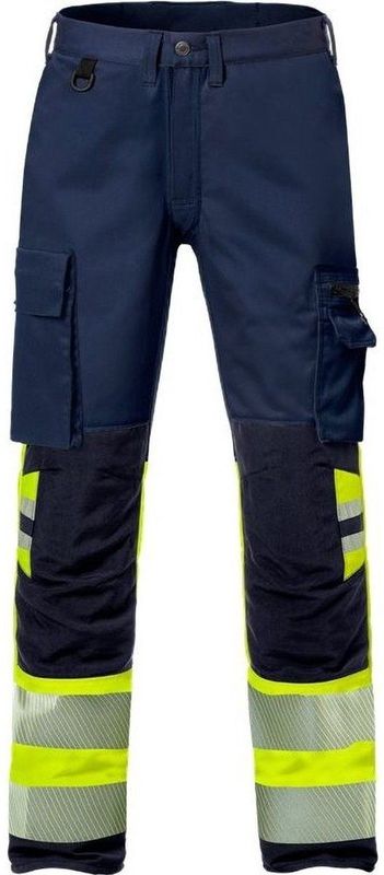 Fristads - Hi Vis Broek Stretch - Geel - Klasse 1 - Werkbroek