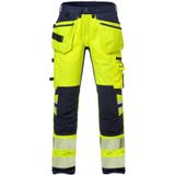 Stiby - Werkbroek - Hoogzichtbaarheid - Zwart - Stretchmateriaal - CORDURA® Verstevigd