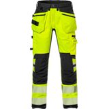 Stiby - Werkbroek - Hoogzichtbaarheid - Zwart - Stretchmateriaal - CORDURA® Verstevigd