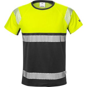 Fristads Hi Vis T-Shirt Klasse 1 7518 Thv - Hi-Vis geel zwart