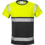 Fristads Hi Vis T-Shirt Klasse 1 7518 Thv - Hi-Vis geel zwart