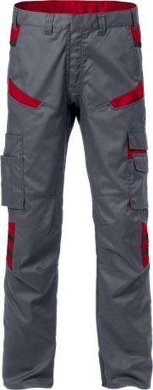 Fristads Broek 2555 Stfp - Grijs/Rood