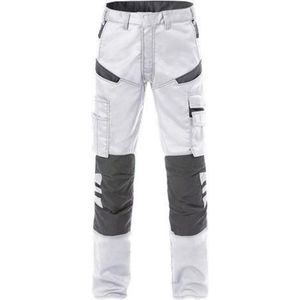 Fristads Broek 2555 Stfp - Wit/Grijs