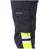 Fristads Flamestat Hi Vis Broek Stretch Klasse 1 2162 Athf - Hi-Vis geel/marineblauw