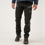 Fristads Broek 2552 Stfp - Grijs/Rood