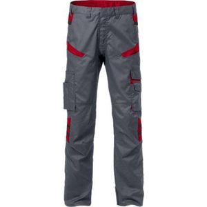 Fristads Broek 2552 Stfp - Grijs/Rood - D100