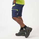 Fristads Korte Broek 2562 Stfp - Khaki/Zwart