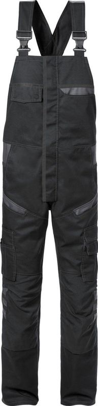 Fristads - 1555 STFP - Werkoverall - Grijs/Rood - CORDURA® - Mechanische Stretch