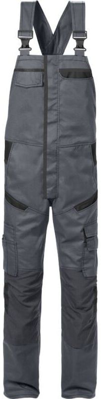 Fristads Amerikaanse overall 1555 STFP Grijs/zwart maat C44