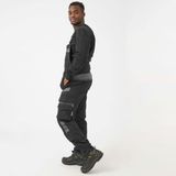 Fristads - Skarup - Werkoverall - Zwart - 65% Polyester 35% Katoen