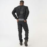 Fristads - Skarup - Werkoverall - Zwart - 65% Polyester 35% Katoen