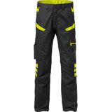 Fristads Broek 2552 Stfp - Zwart/hi-vis geel