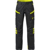 Fristads Broek Dames 2554 Stfp - Zwart/hi-vis geel