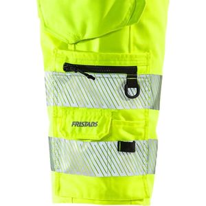 Fristads Hi Vis Korte Stretchbroek Vrouw Klasse 1 2529 Plu - Hi-Vis geel