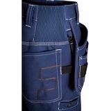 Fristads - Werkbroek Stretch 2604 - Katoen - Zwart - CORDURA® Verstevigingen