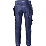 Fristads - Werkbroek Stretch 2604 - Katoen - Zwart - CORDURA® Verstevigingen