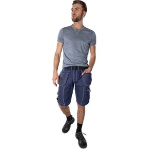 Fristads Korte Stretchbroek 2607 Fasg - Blauw