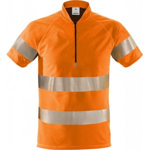Fristads - High-vis 37.5® T-shirt - Oranje - Klasse 3 - Korte Rits