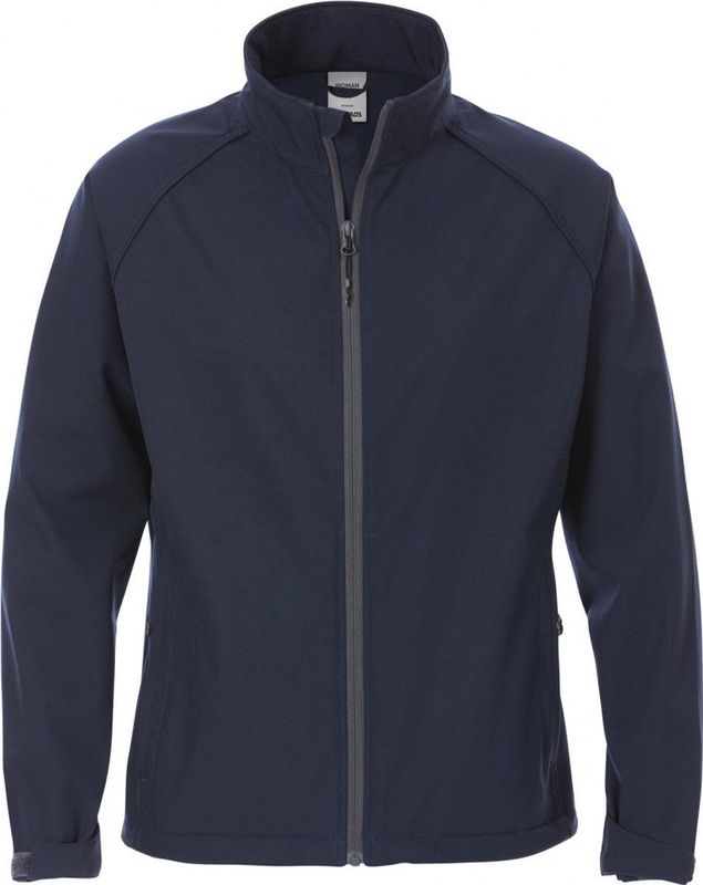 Fristads Acode Windwear softshelljack dames 1477 SBT Donker marineblauw maat S