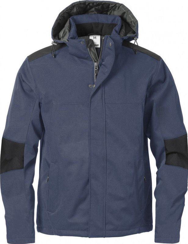 Fristads Acode WindWear softshell winterjack 1421 SW Donker marineblauw maat M