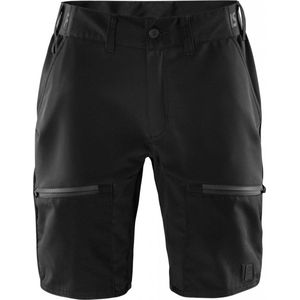 Fristads Carbon semistretch korte broek - Zwart