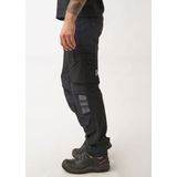 Fristads - Stretch Werkbroek 2653 - Grijs/Zwart - Katoen/Polyester