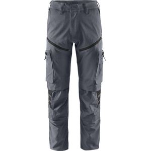 Fristads - Stretch Werkbroek 2653 - Grijs/Zwart - Katoen/Polyester