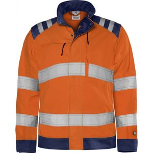 Fristads High vis Green jack klasse 3 4067 GPLU - Hi-Vis oranje/marineblauw