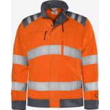 Fristads High vis Green jack klasse 3 4067 GPLU - Hi-Vis Oranje/Grijs