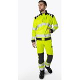 Fristads high vis Green broek klasse 2 2651 GPLU - Hi-Vis oranje/marineblauw