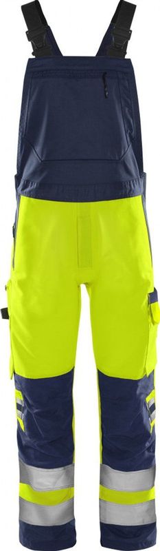 Fristads - High Vis - Amerikaanse Overall - Groen - Klasse 2 - 1030 GLPU