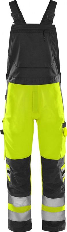 Fristads - High Vis - Amerikaanse Overall - Groen - Klasse 2 - 1030 GLPU