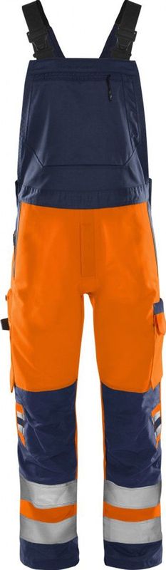 Fristads - High Vis - Amerikaanse Overall - Groen - Klasse 2 - 1030 GLPU