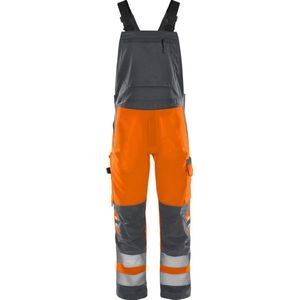 Fristads High vis Green amerikaanse overall klasse 2 1030 GLPU - Hi-Vis Oranje/Grijs - C48