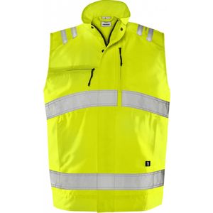 Fristads High vis Green vest klasse 2 5067 GPLU Hi-Vis Geel maat M
