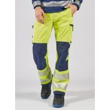 Fristads High vis Green broek klasse 2 2645 GSTP Hi-Vis Oranje/Marineblauw maat C146