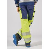 Fristads High vis Green broek klasse 2 2645 GSTP Hi-Vis Oranje/Marineblauw maat C146