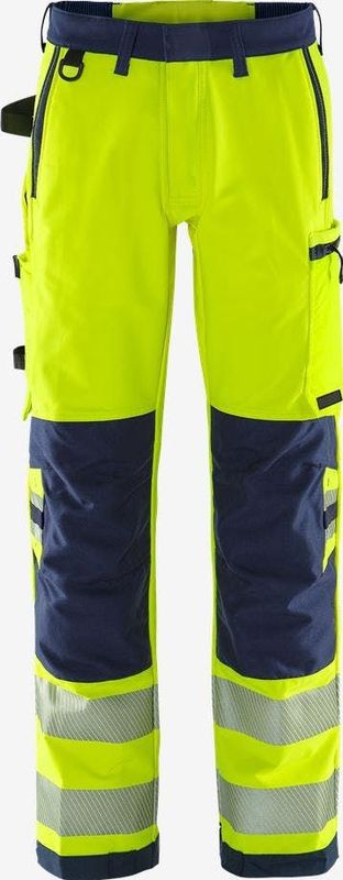 Fristads High vis Green broek klasse 2 2645 GSTP Hi-Vis Oranje/Marineblauw maat C146