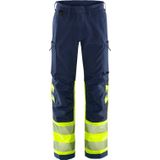 Fristads High vis Green broek klasse 1 2647 GSTP Hi-Vis Geel/Marineblauw maat C146