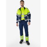 Fristads High vis Green broek klasse 1 2647 GSTP Hi-Vis Geel/Marineblauw maat C146