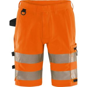 Fristads High vis Green stretch korte broek klasse 2 2648 GSTP - Hi-Vis oranje