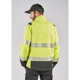 Fristads - Werkjack - Hoogzichtbaar - Zwart - Duurzaam 4-way Stretch