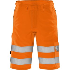 Fristads High vis Green korte broek klasse 2 2650 GPLU - Hi-Vis oranje