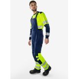 Fristads - High Vis - Amerikaanse Overall - Groen - Stretch Klasse 1 - 1032 GSTP