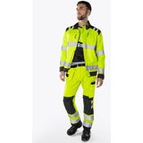 Fristads High vis Green werkbroek klasse 2 2641 GPLU - Hi-Vis oranje/marineblauw
