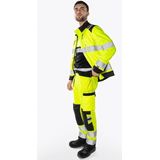 Fristads High vis Green werkbroek klasse 2 2641 GPLU - Hi-Vis Oranje/Grijs