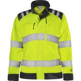 Fristads High vis Green jack dames klasse 3 4068 GPLU Hi-Vis Geel/Zwart maat 4XL