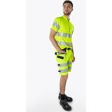 Fristads High vis Green stretch korte broek klasse 2 2646 GSTP - Hi-Vis oranje/marineblauw
