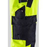 Fristads - Flamestat High Vis Broek - Hi-Vis Geel/Marineblauw - Waterdicht, Winddicht, Ademend